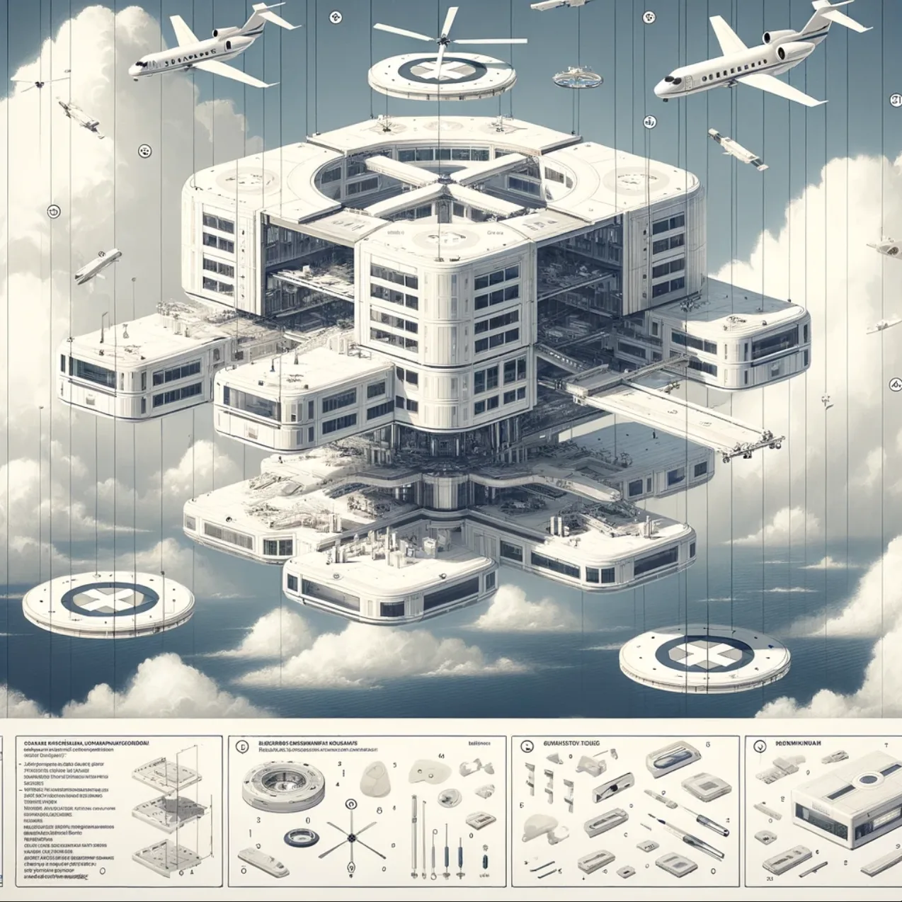 空岛建筑设计