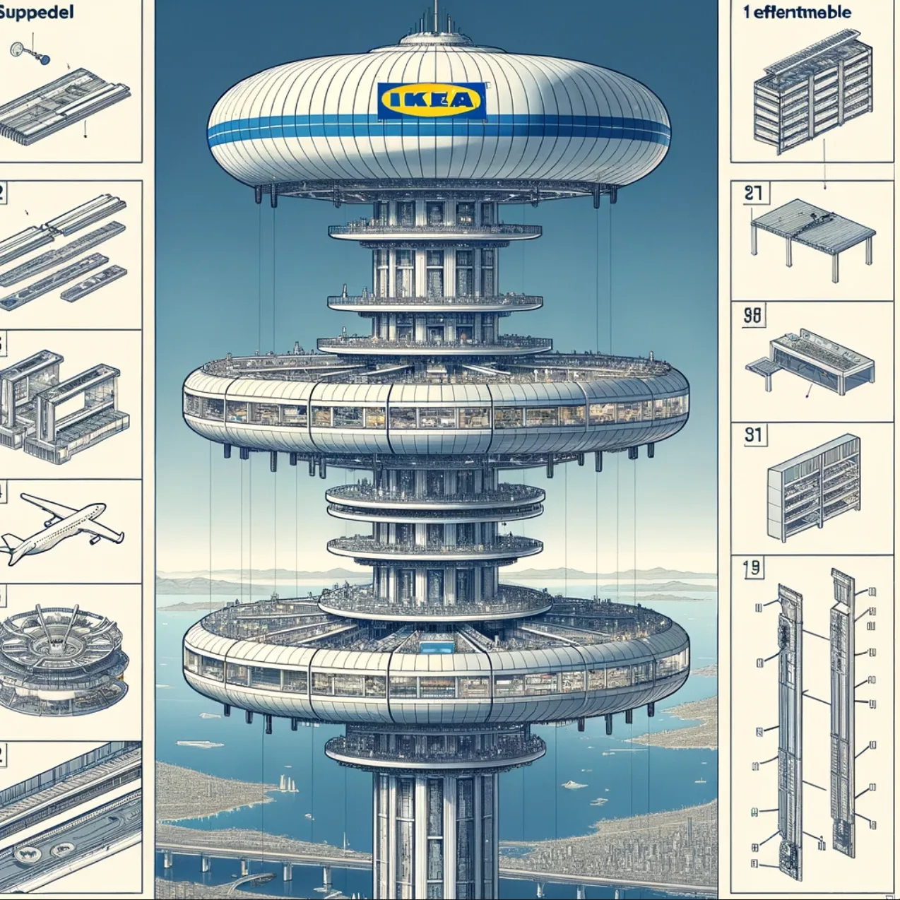 空岛建筑设计