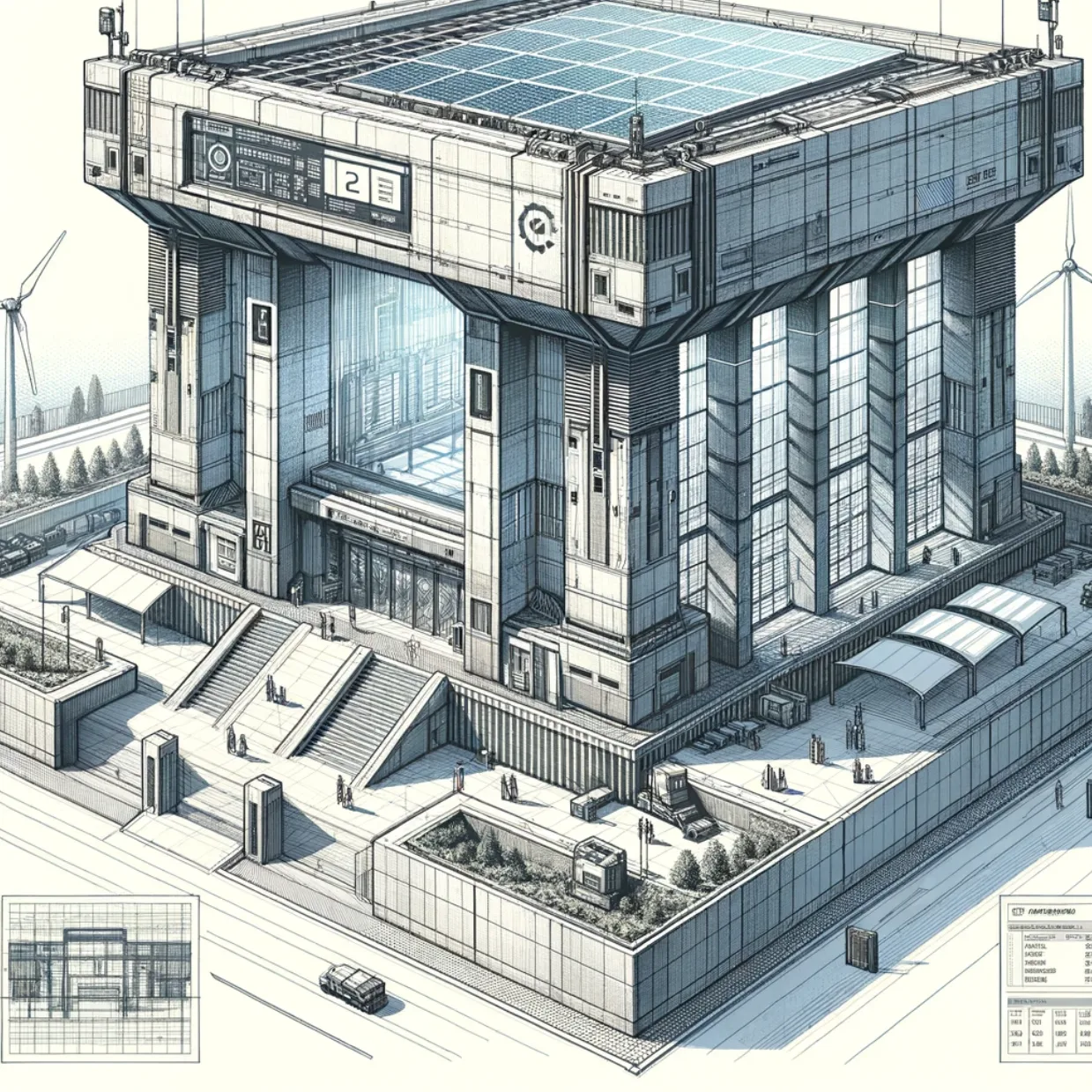空岛建筑设计