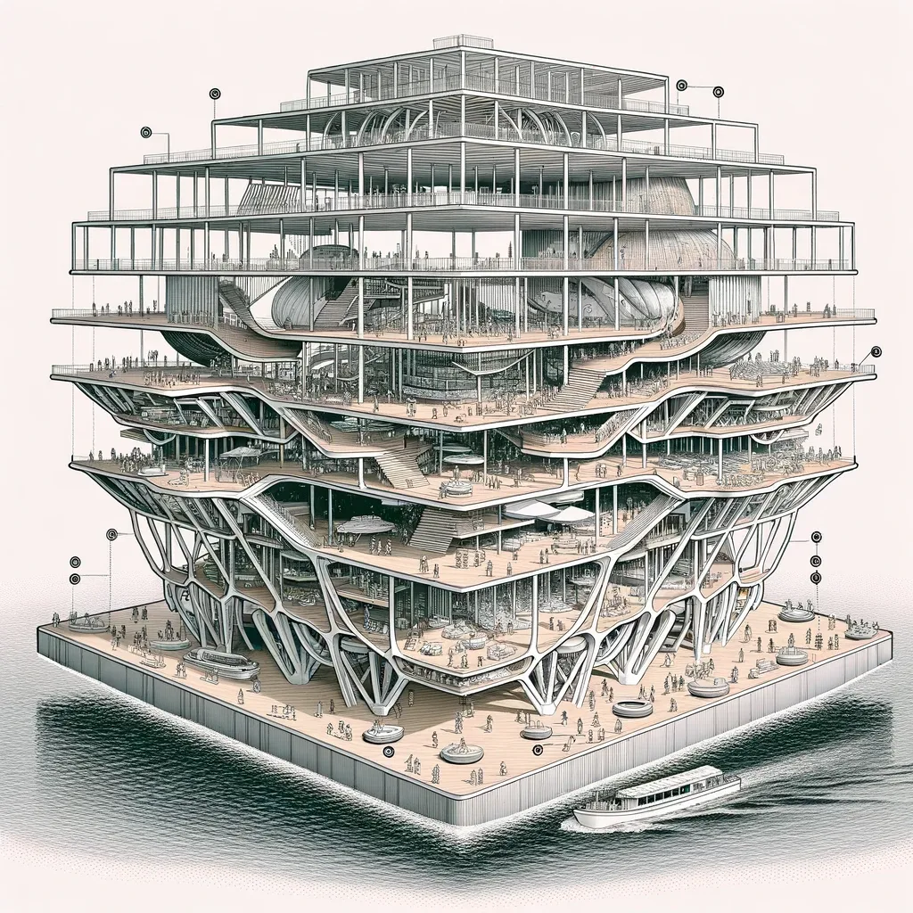 空岛建筑设计